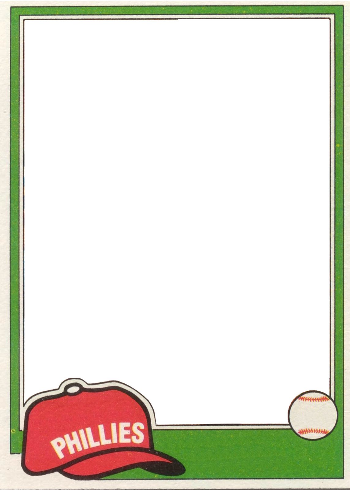 Baseball Card Template - someiart