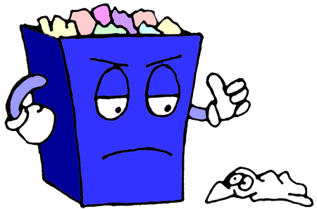 Clipart rubbish bin