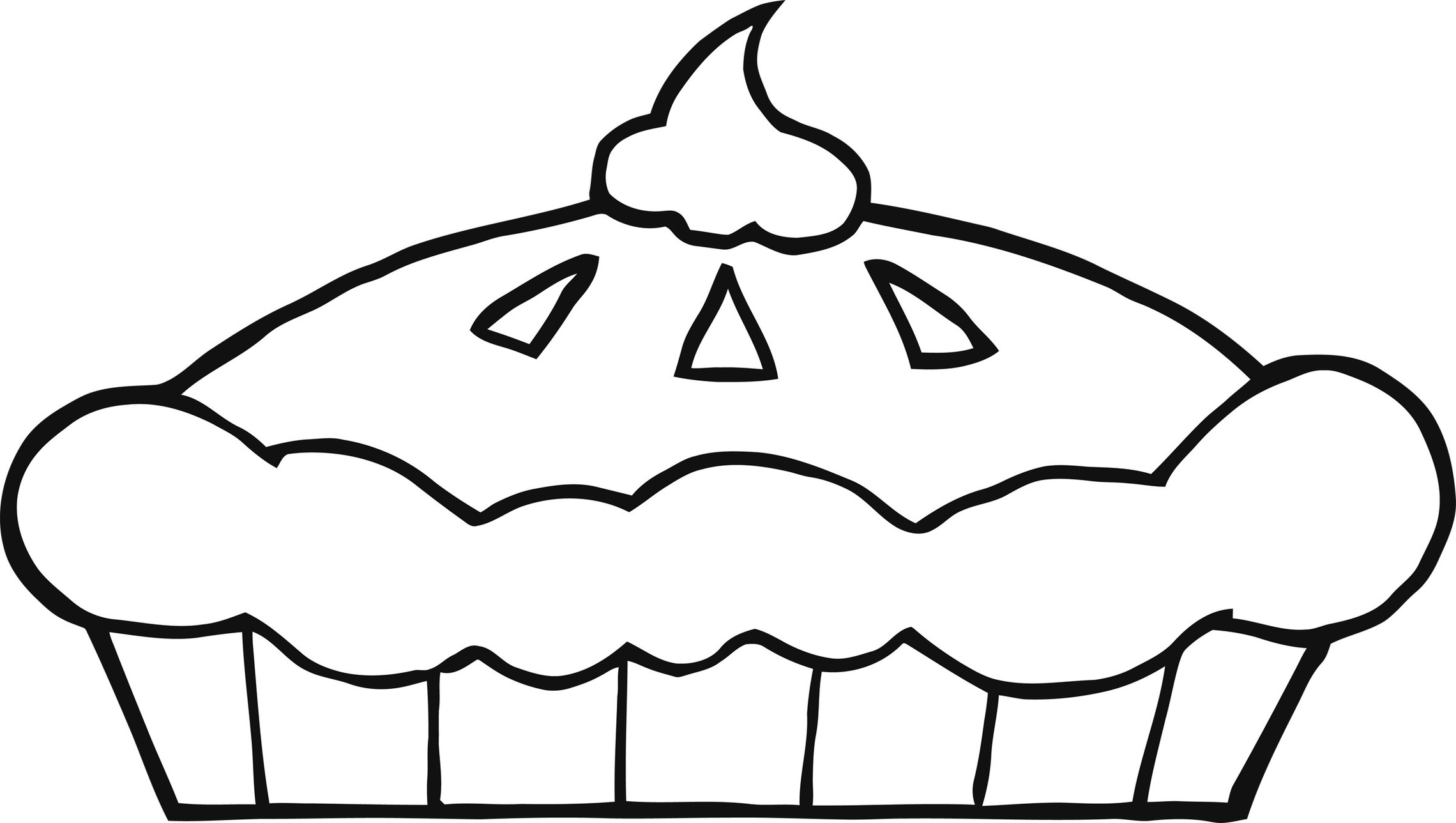 Pumpkin Pie Clip Art Black And White Clipart Panda Free Clipart ...