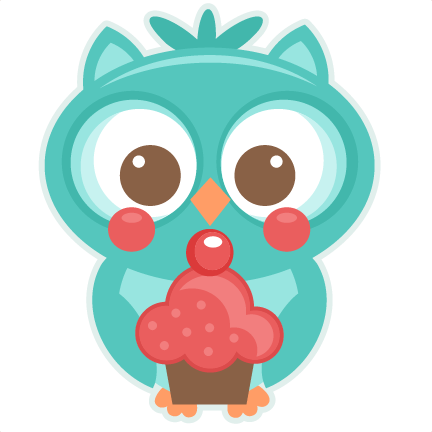 Birthday owl clip art