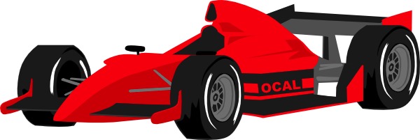 Free clipart nascar cars