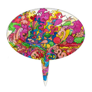 Explosion Cake Toppers | Zazzle