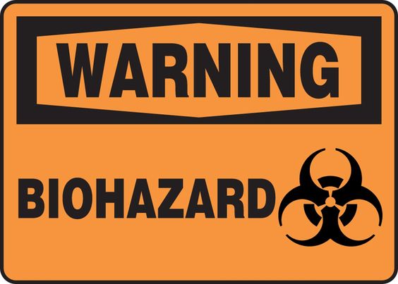 Biohazardous Warning - ClipArt Best