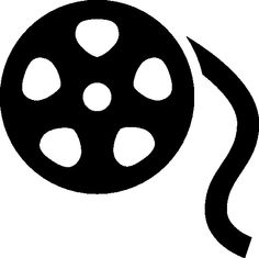 Movie Reel Silhouette 55722 | RAMWEB