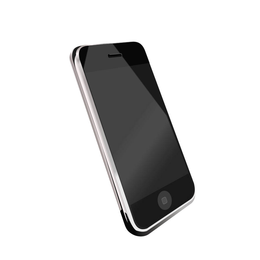 Cell phone clipart vector