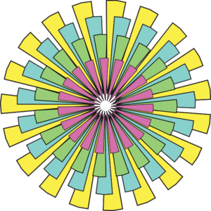Abstract Flower Clip Art - vector clip art online ...