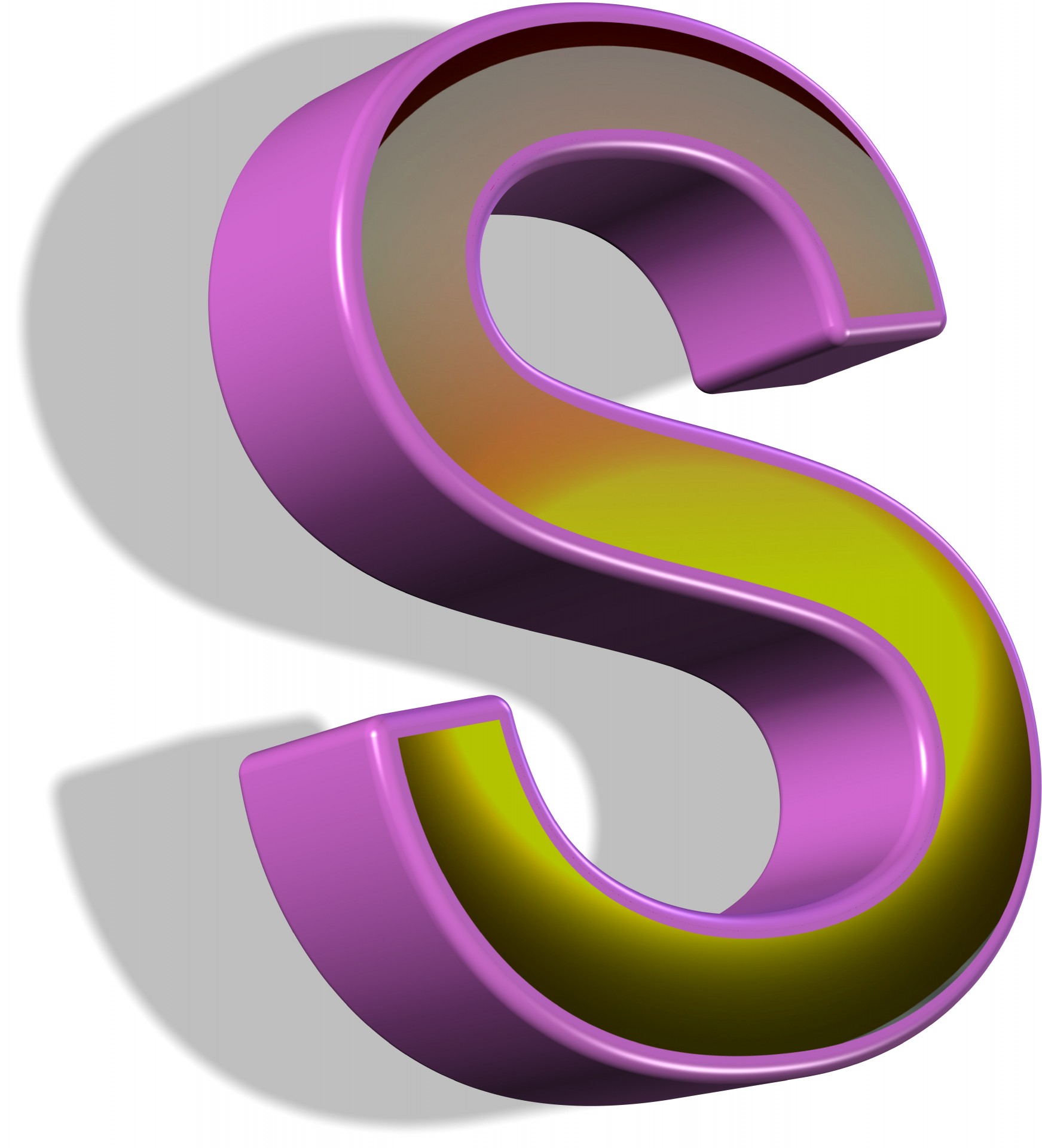 3d Letter S Free Stock Photo - Public Domain Pictures