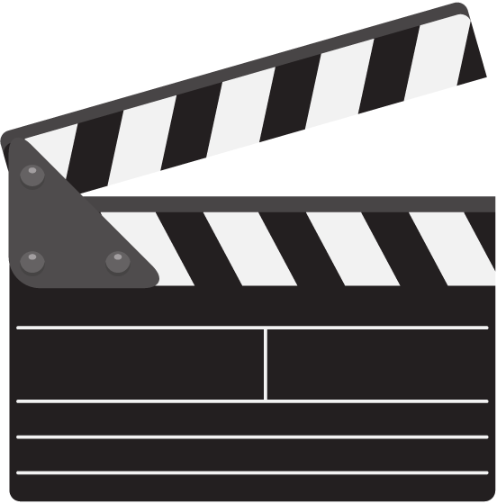 Free to Use & Public Domain Clapper Board Clip Art