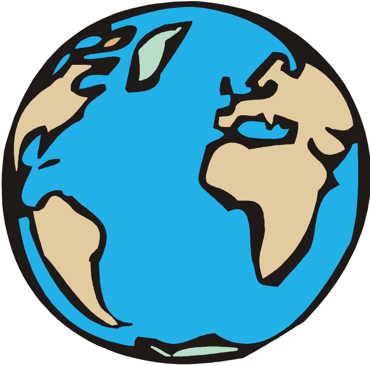Heart Earth Clip Art