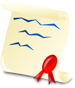 Degree certificate clipart - ClipartFox
