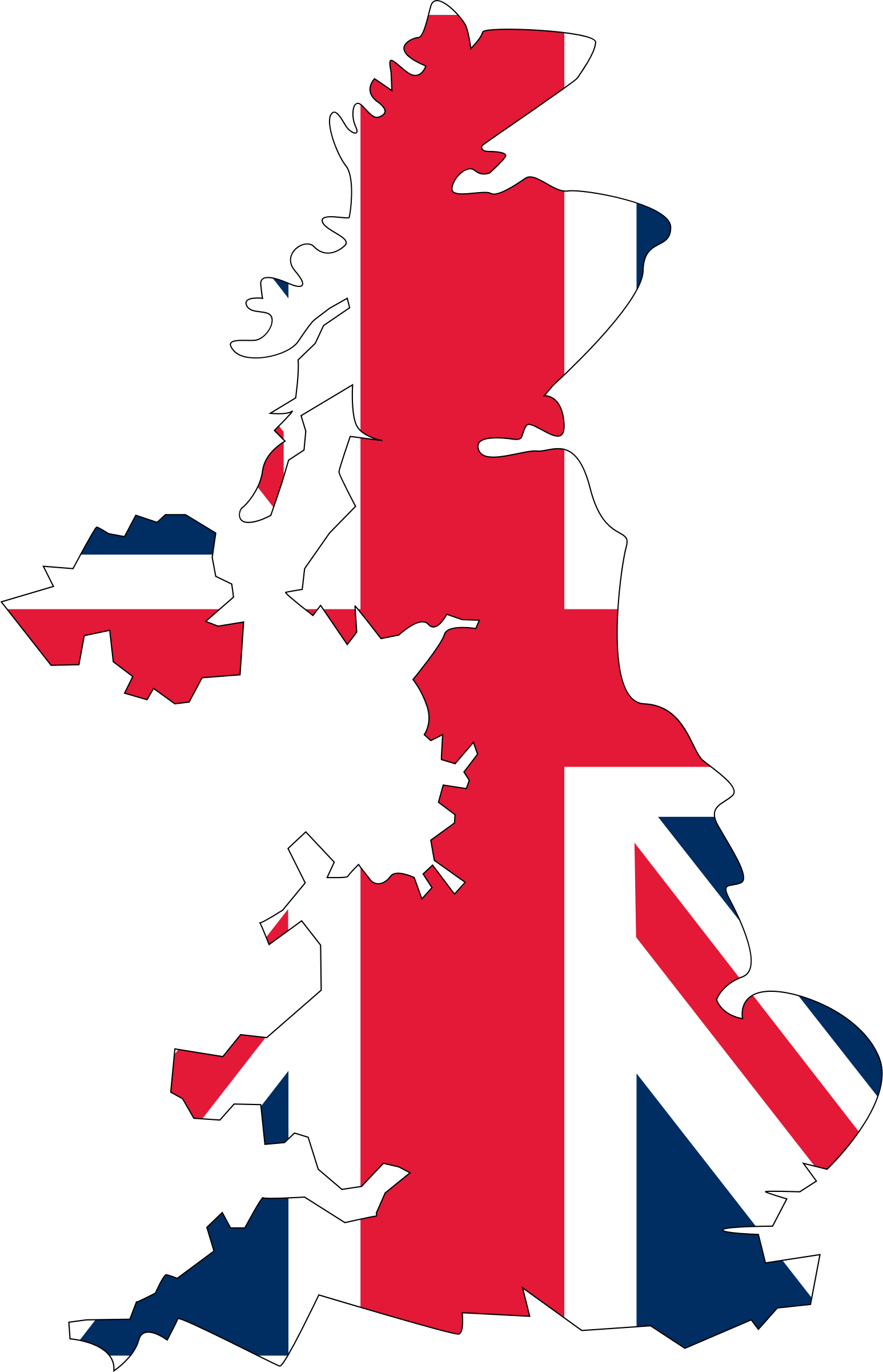 Map united kingdom clipart