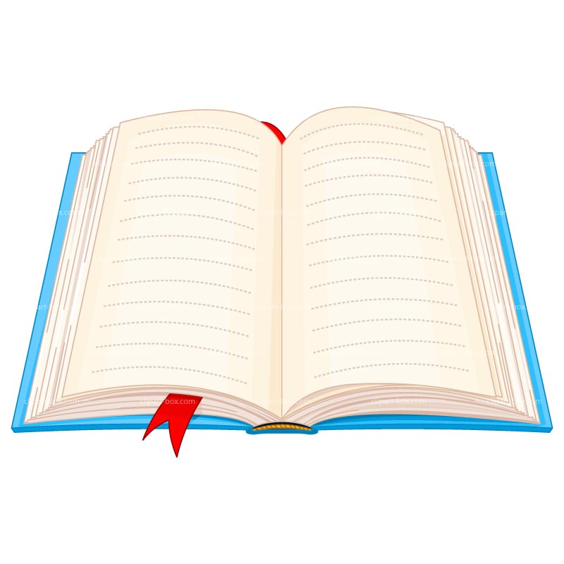 Open book clip art vector free
