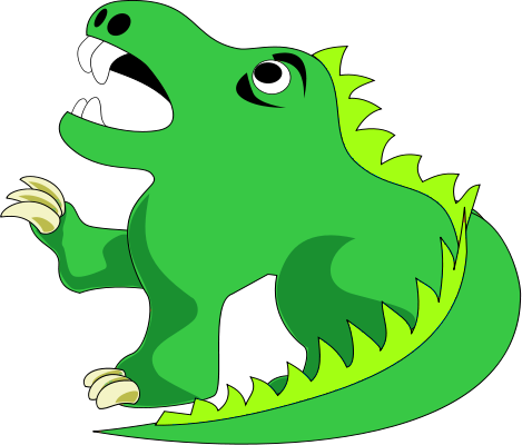 Green Dragon Cartoon | Free Download Clip Art | Free Clip Art | on ...