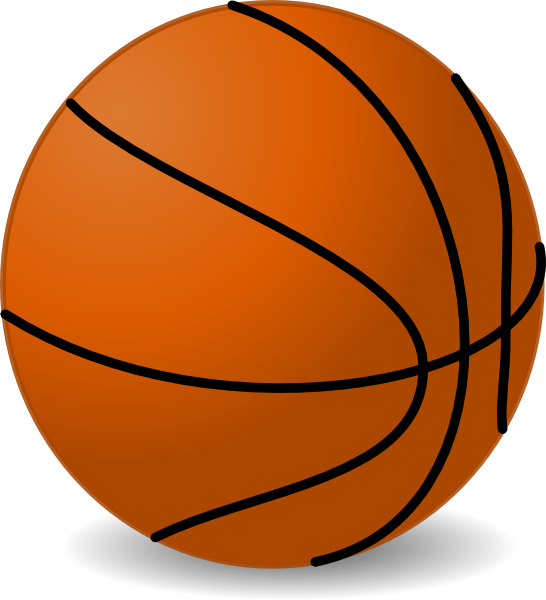 Cartoon Basketball Clipart
