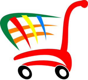 Shopping cart clip art
