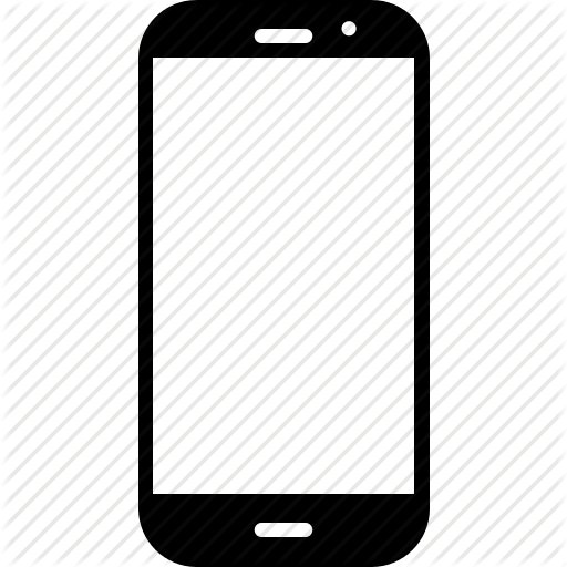Cell Phone Symbol Vector Clipart