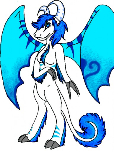Anthro Female Dragon action -close- by Darkness35Wolf on DeviantArt