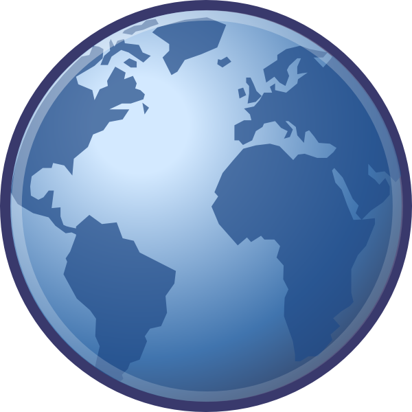 Globe Clip Art - vector clip art online, royalty free ...