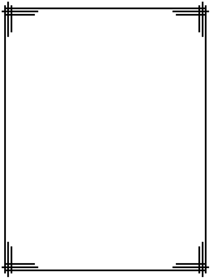 Borders design clipart
