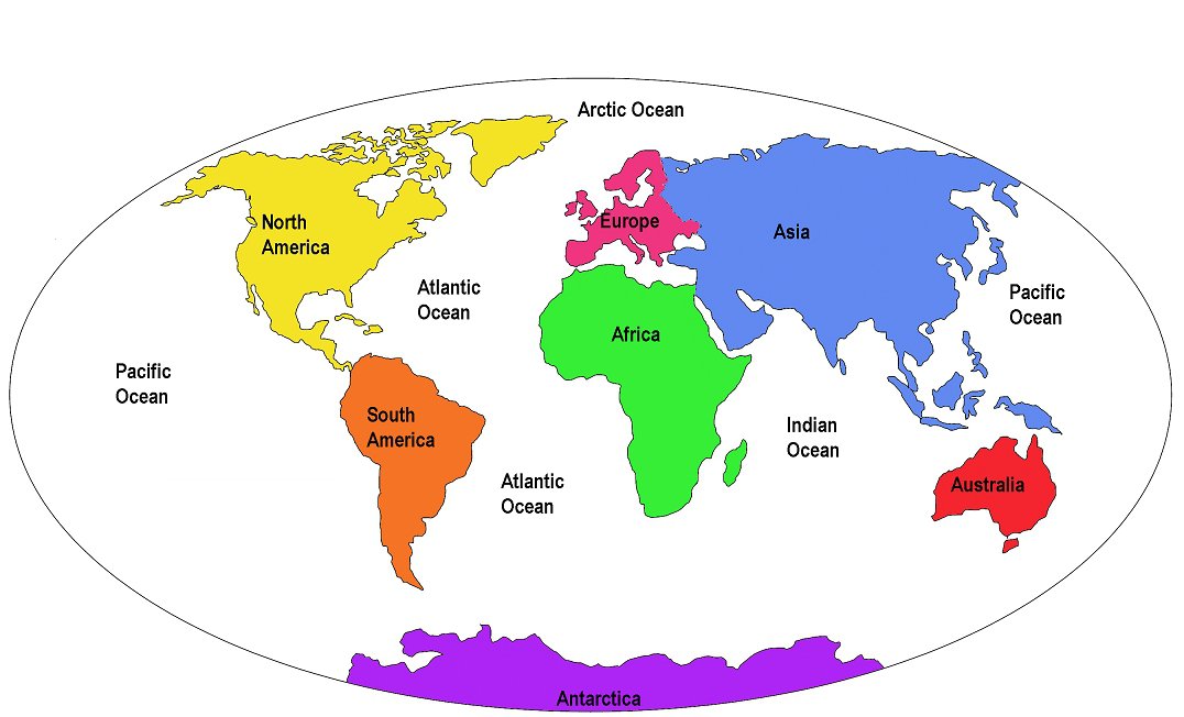 The word map clipart labellled - ClipartFox