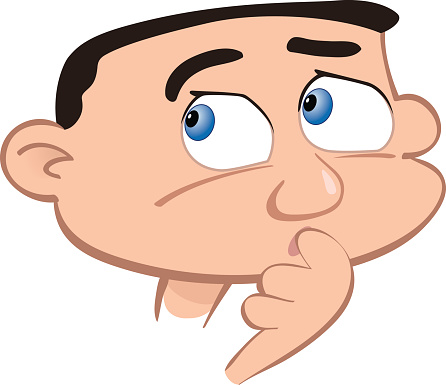 Thinking man clipart #ThinkingMan #Clipart - Person Thinking ...