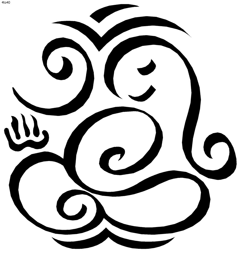 Ganesh Outline