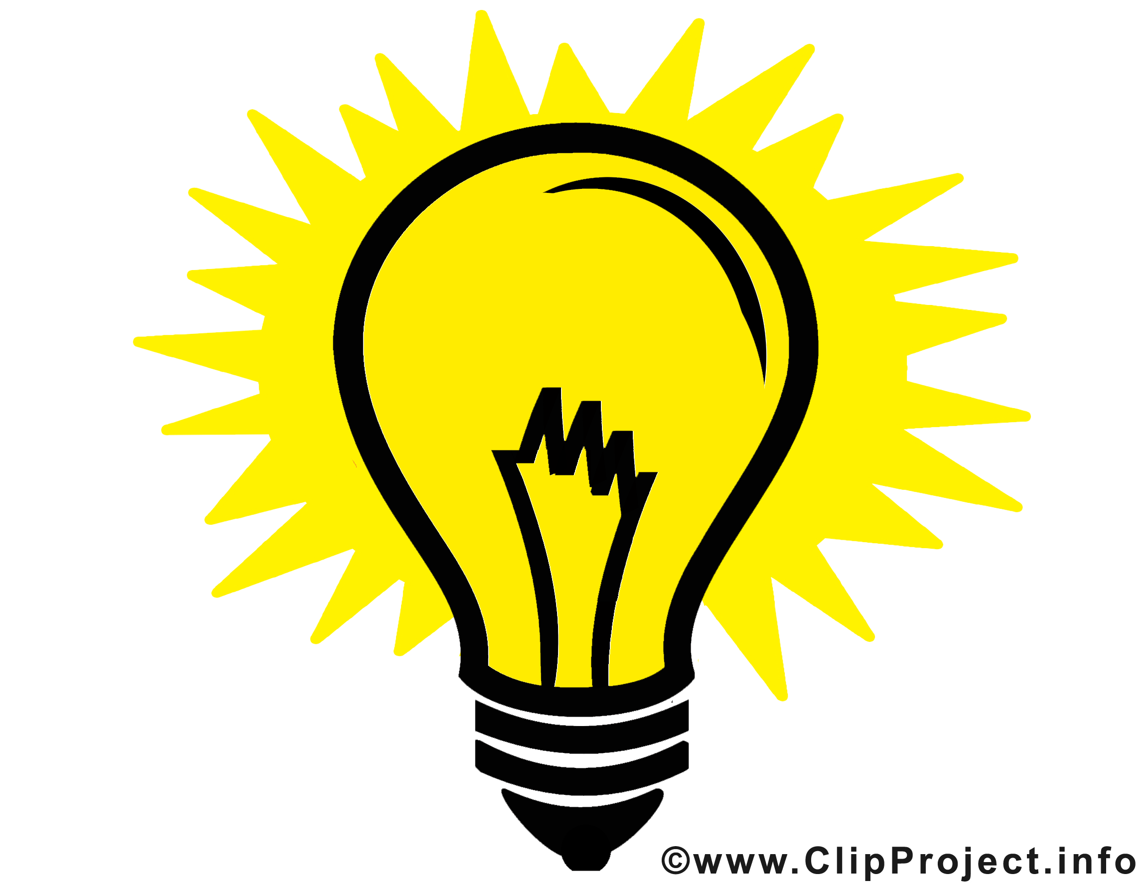 Idee GlÃ¼hbirne Clipart