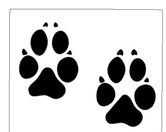 Wolf stencil | Etsy