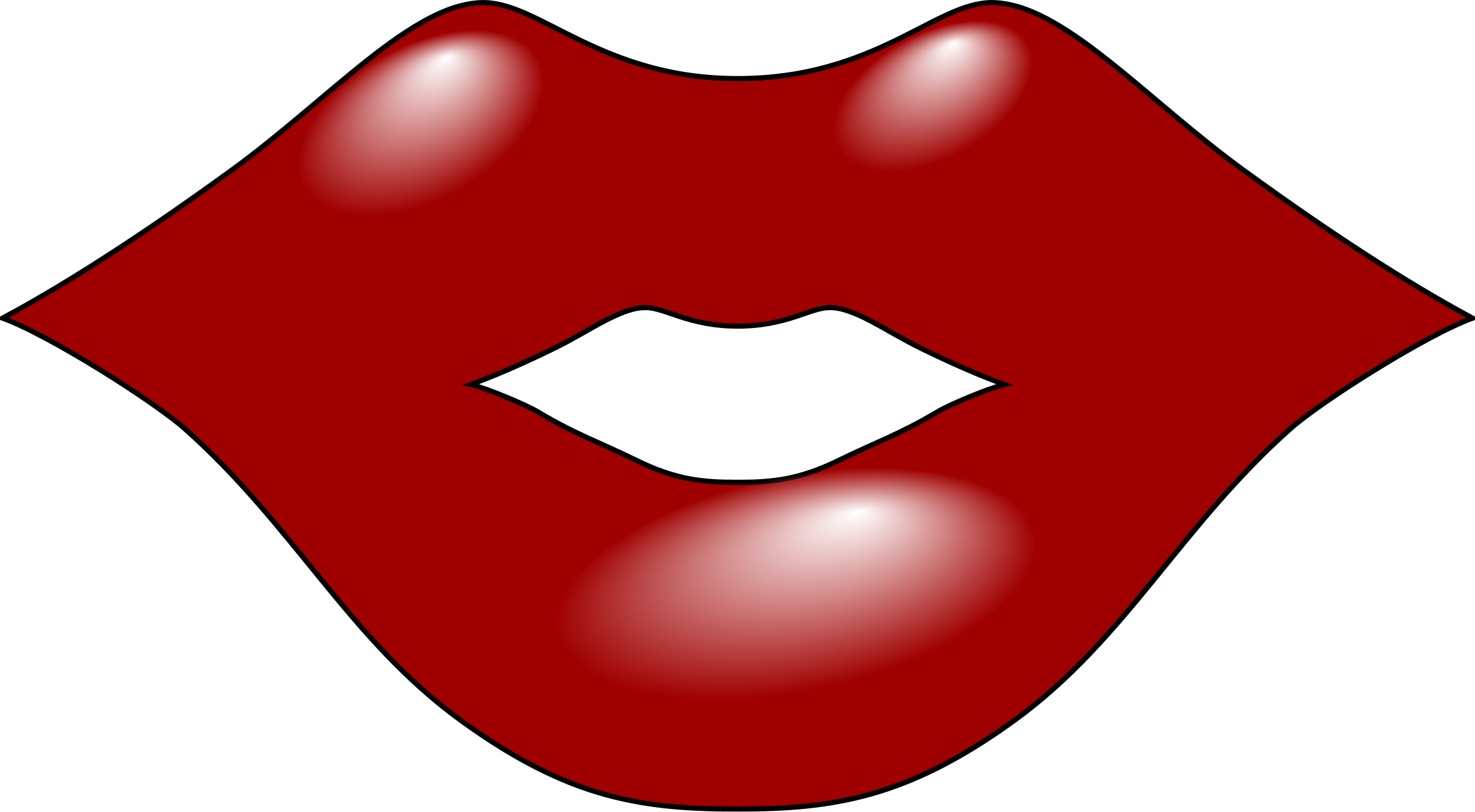 Red Lips Clipart - Tumundografico
