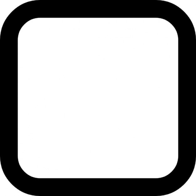 Check box empty rounded square Icons | Free Download