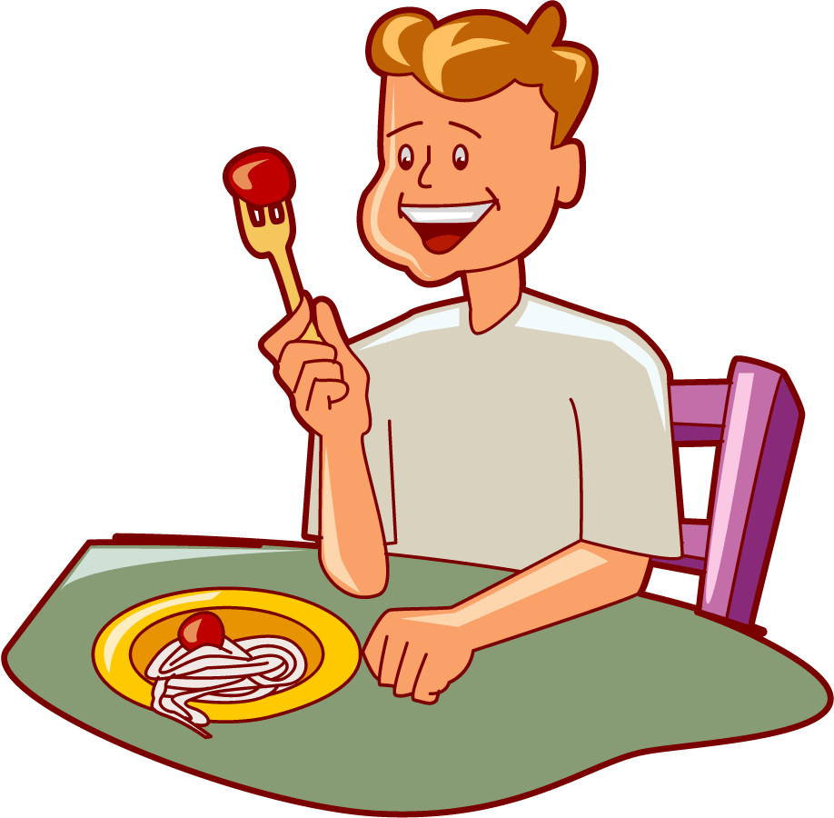 Download Eating Clip Art ~ Free Clipart of People Eating Food & More