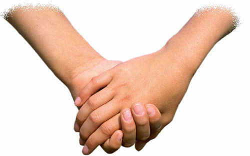 Website Holding Hands Image | Dr. Tom Archie