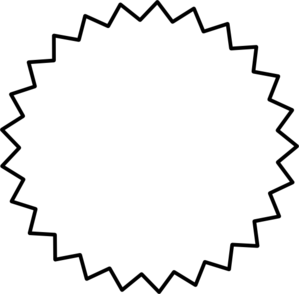 Printable Starburst Template - ClipArt Best
