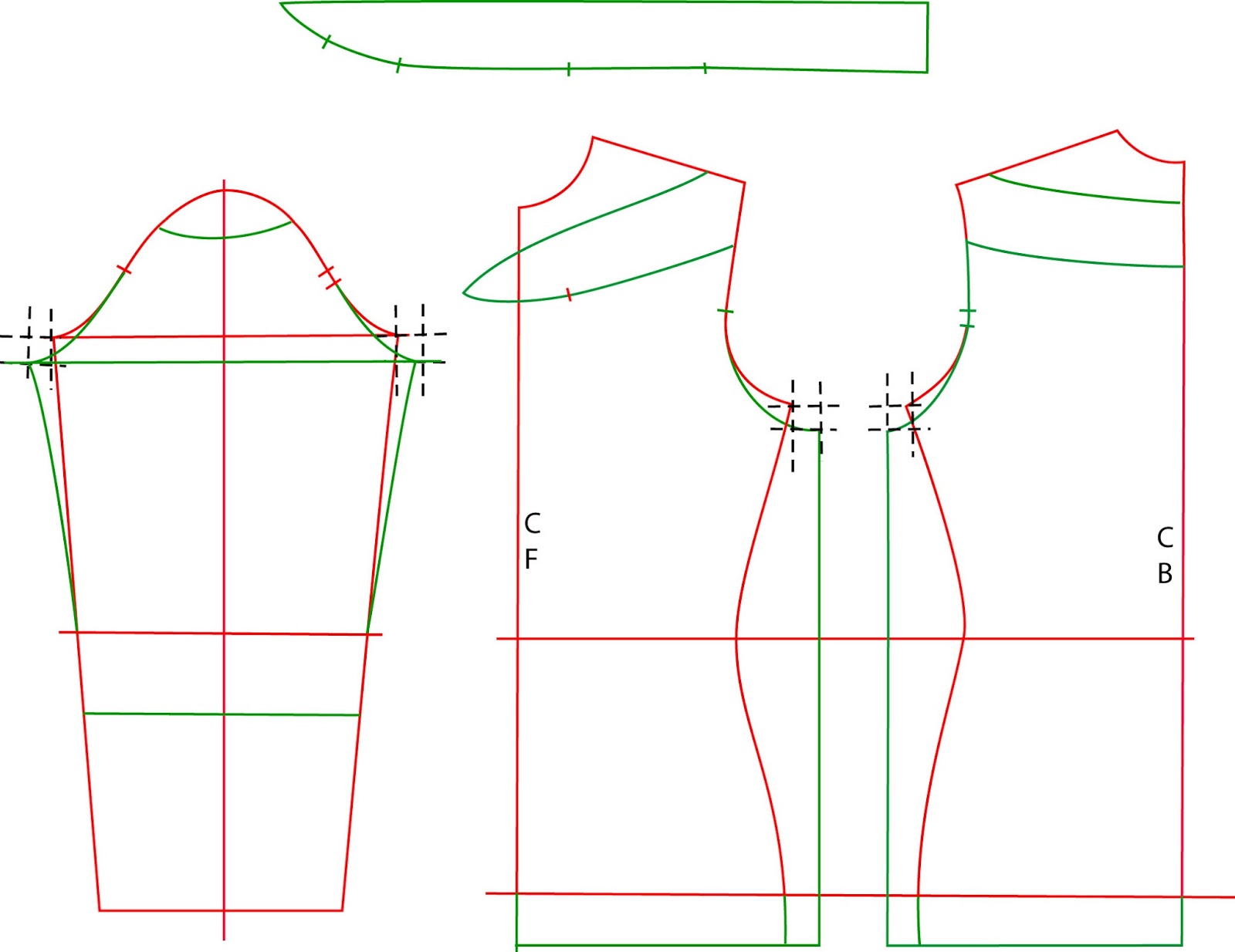 well-suited: Pattern Puzzle - Off-the-shoulder Twist Top