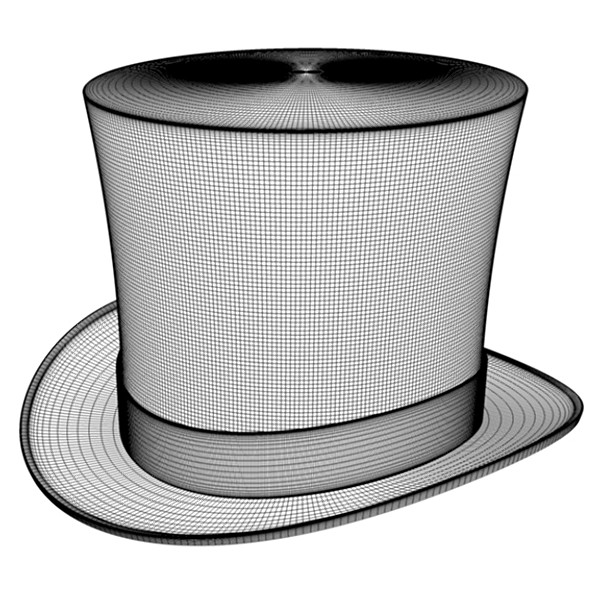hat ringmaster 3d model