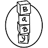 Baby Blocks | Baby Clip Art - Christart.