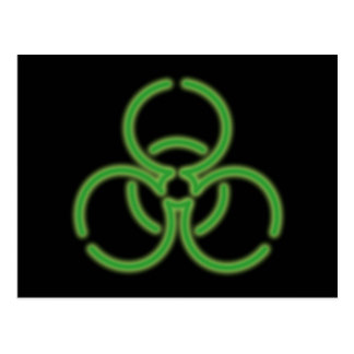 Biohazard Symbol Postcards | Zazzle