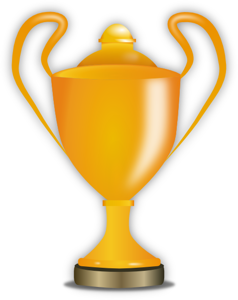 Football Trophy Clipart Champion Trophy Clip Art