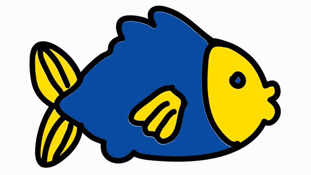 fish 2 animation with transparent background Motion Background ...