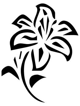 Flowers Clipart Black And White - Free Clipart Images