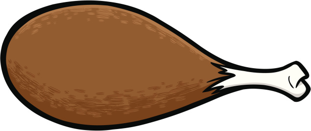Clipart turkey leg