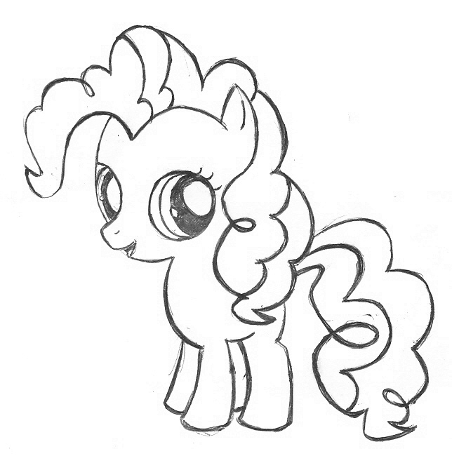 pinkie pie coloring pages : Coloring - Kids Coloring Pages