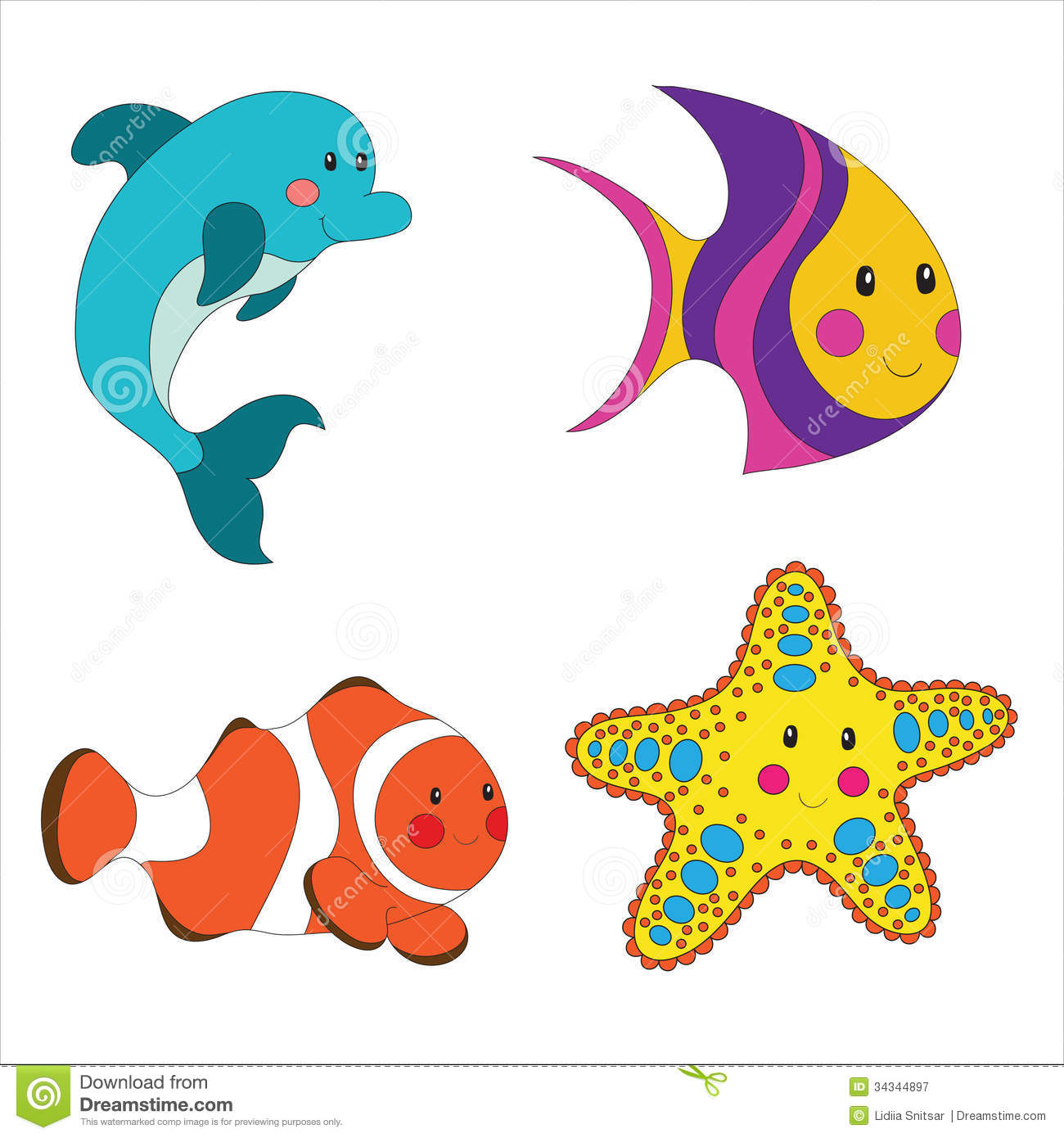 Sea Life Clipart Free - ClipArt Best