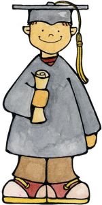 Preschool Graduation Clip Art Black And White ...