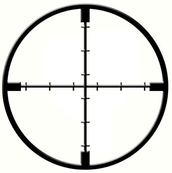 Gun Scope Bullseye Clipart