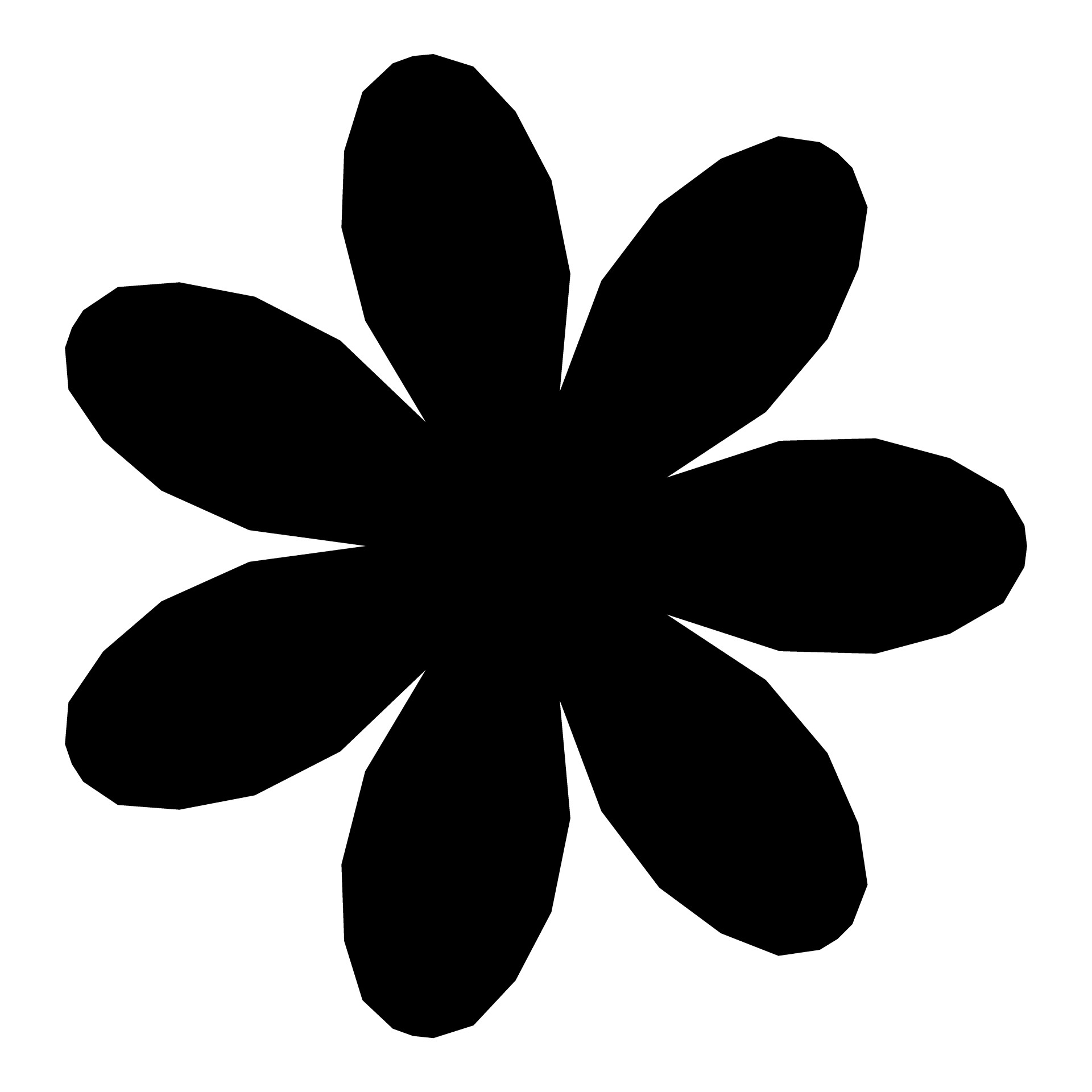 Petal Flower Silhouette Free Stock Photo - Public Domain Pictures