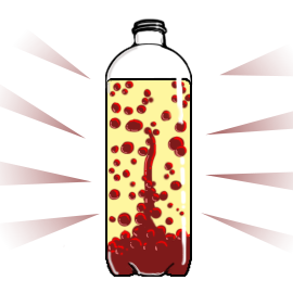 Blobs in a Bottle - Make a Lava Lamp at Home - Science Bob