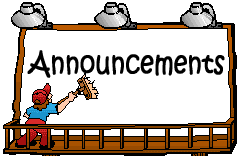 Announcements Clipart - Tumundografico