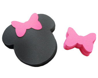 Minnie Mouse Bow Cut Out - ClipArt Best