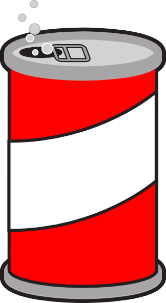 Free soda can clipart